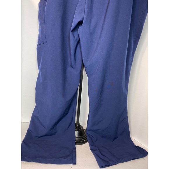 Med Couture Plus One Women's 4 WAY ENERGY STRETCH  Blue Maternity Pants Size Lg - Picture 3 of 16
